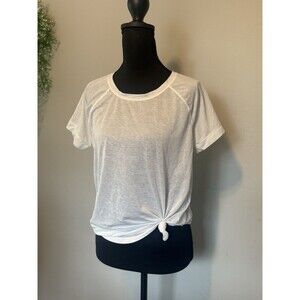 Athleta Women’s Vapor Tee Shirt Size Medium White